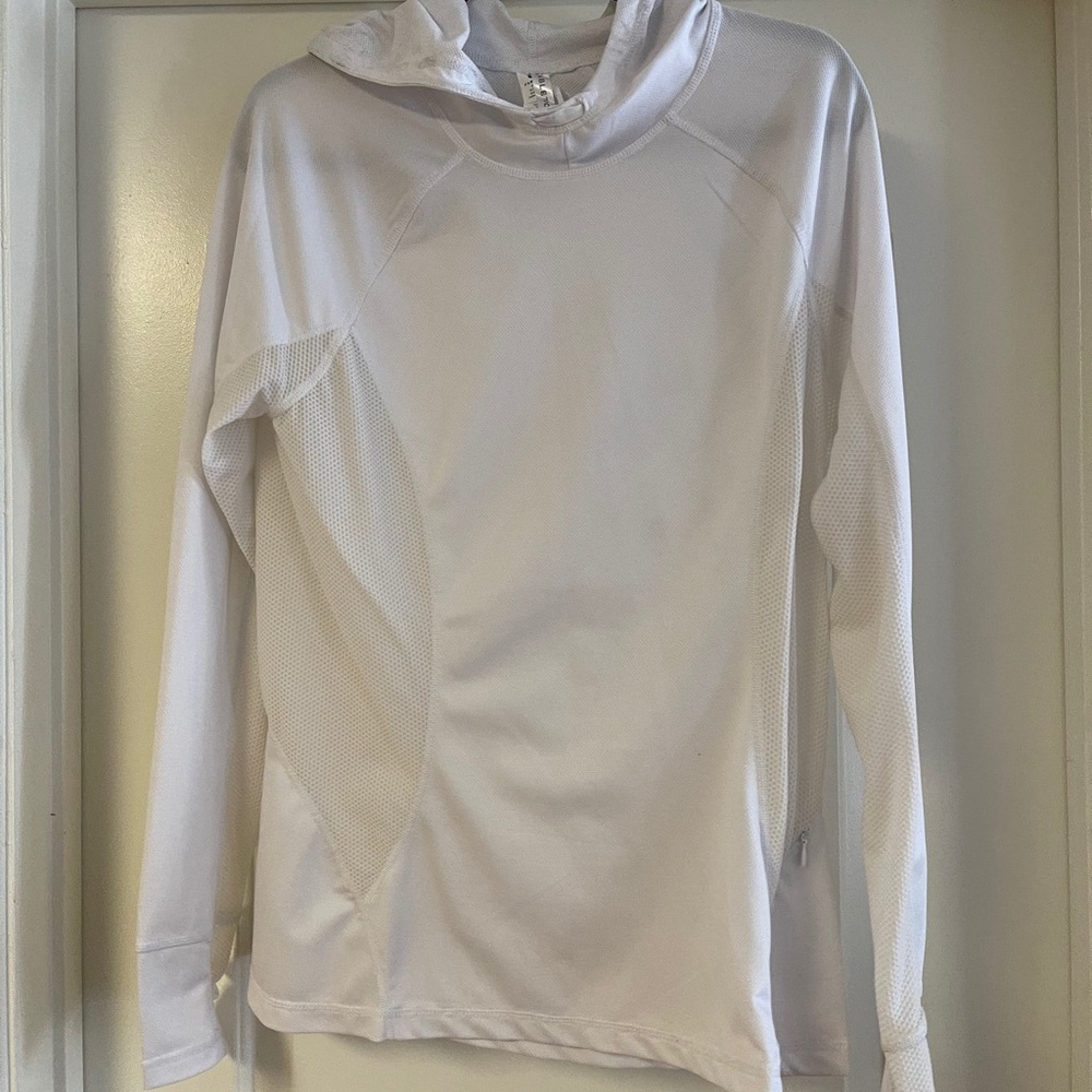 Fabletics white sweatshirt
